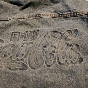 Vintage coca cola Jean jacket